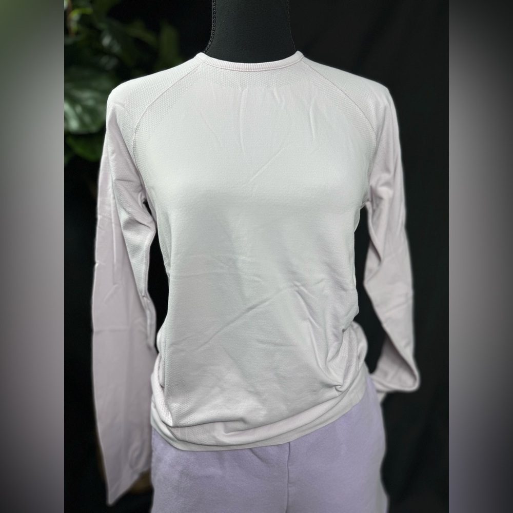 Athleta Girl Power Up Lavender Long Sleeve